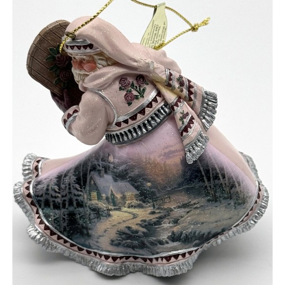 Thomas Kinkade Old World Santa Ornament Set #2 - Picture 3 of 15